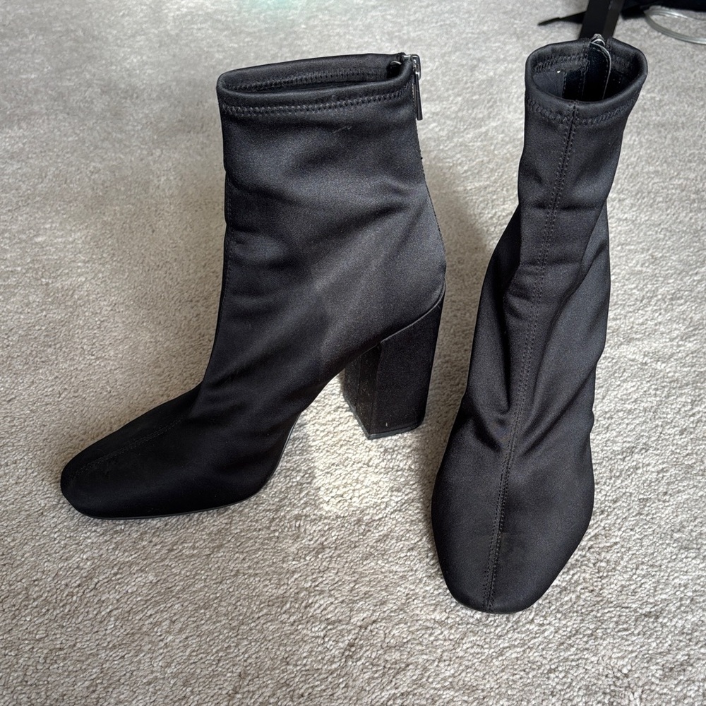 Jessica Simpson Black Heeled Boots